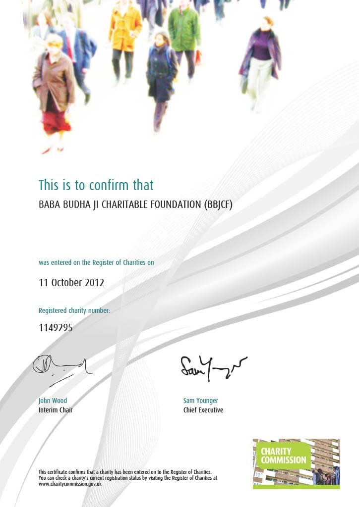 Registered Charity